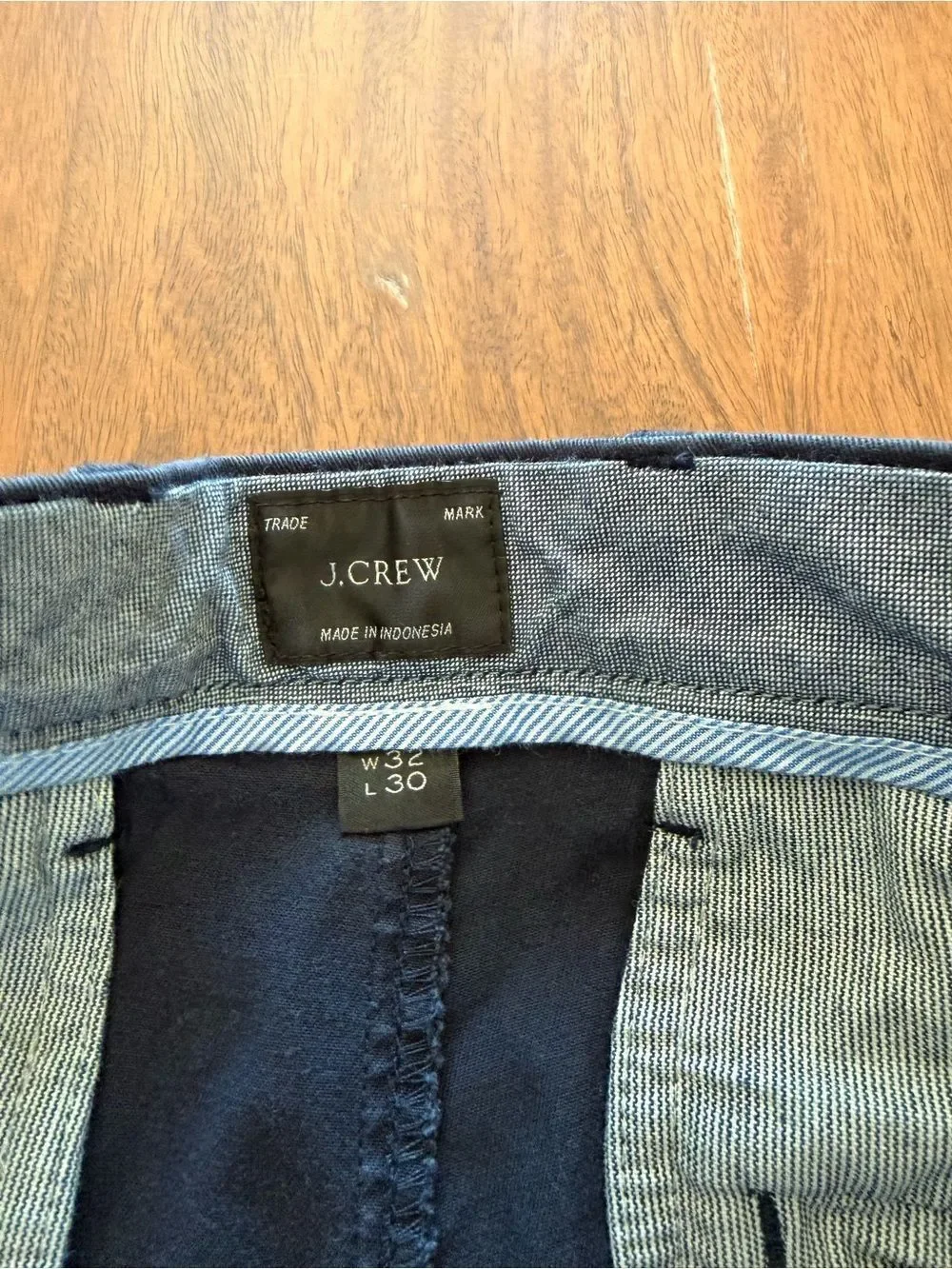 J. Crew Dark Navy Men's Chinos
